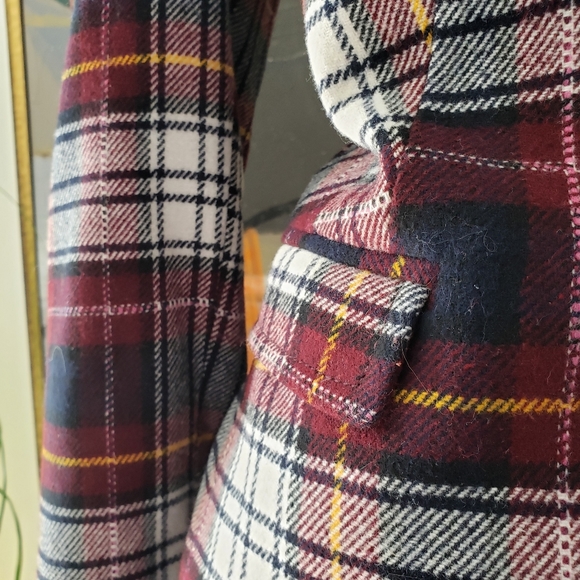 DRYKORN | Woolen Plaid Blazer - Picture 6 of 14